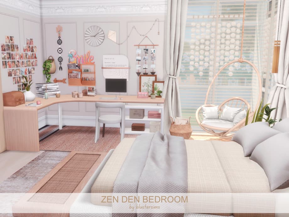 Галерея мода Спальня Zen Den Bedroom (СС лот) #1